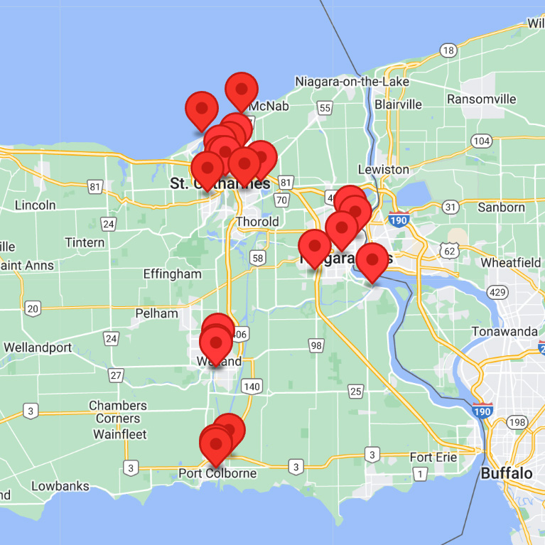 Warming Centres in Niagara